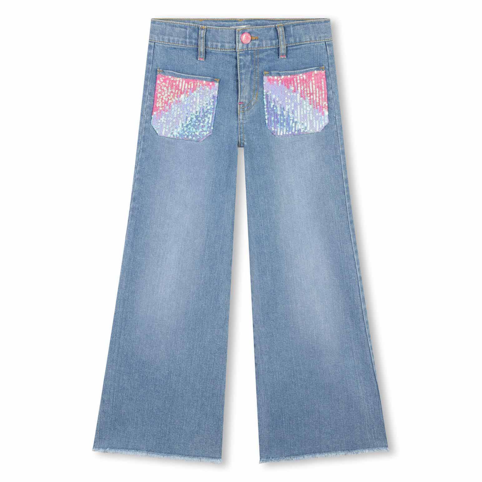 Billieblush Sequin Pocket Jeans 3Y - 10Y